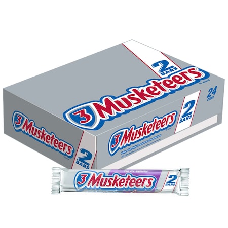 3 Musketeers 3 Musketeers Multi-Piece King Size Chocolate Candy Bar 3.28 oz., PK144 144732